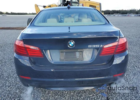 2013 BMW 535 I из США, поврежденный, VIN WBAFR7C57DC823199